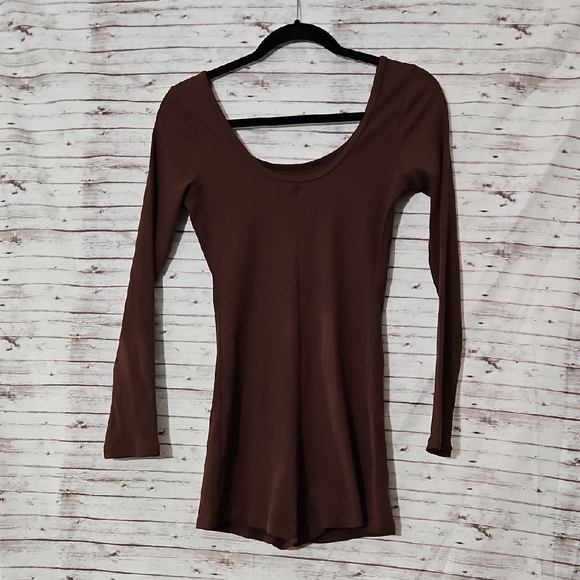 PINK Victoria's Secret Chocolate Brown Bodysuit - Picture 2 of 11